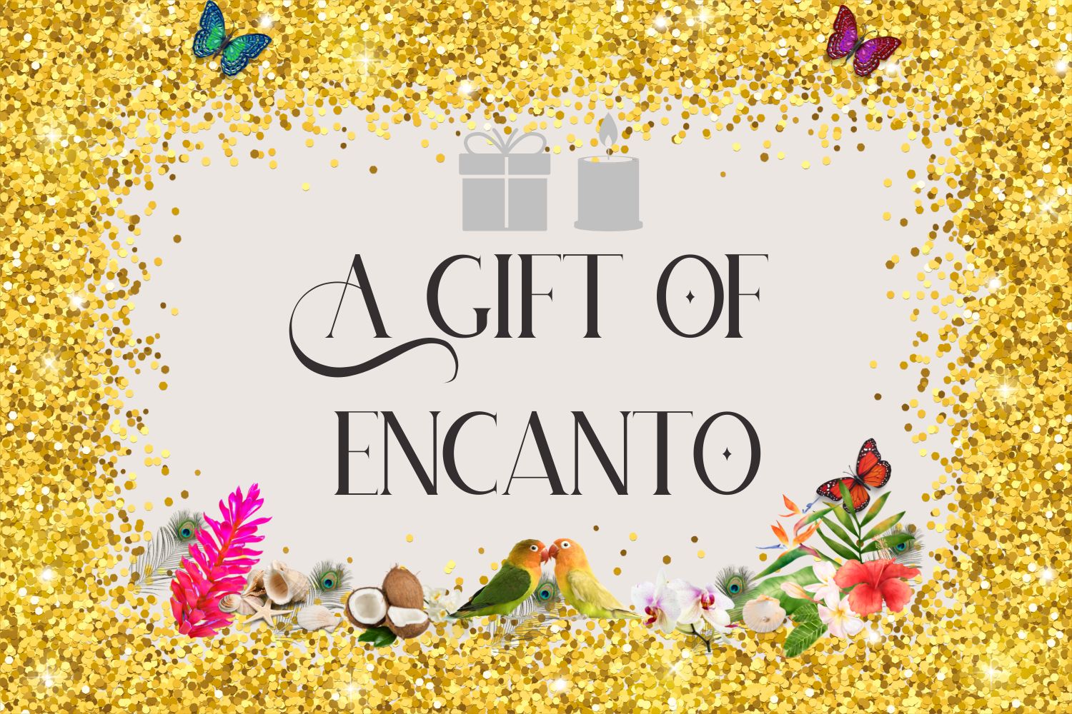 Best scented candle natural soy wax candle gift card
