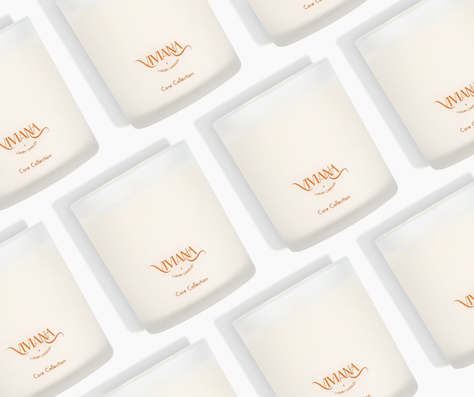 Small business Viviana Luxury hand crafts the best scented candles of natural soy wax