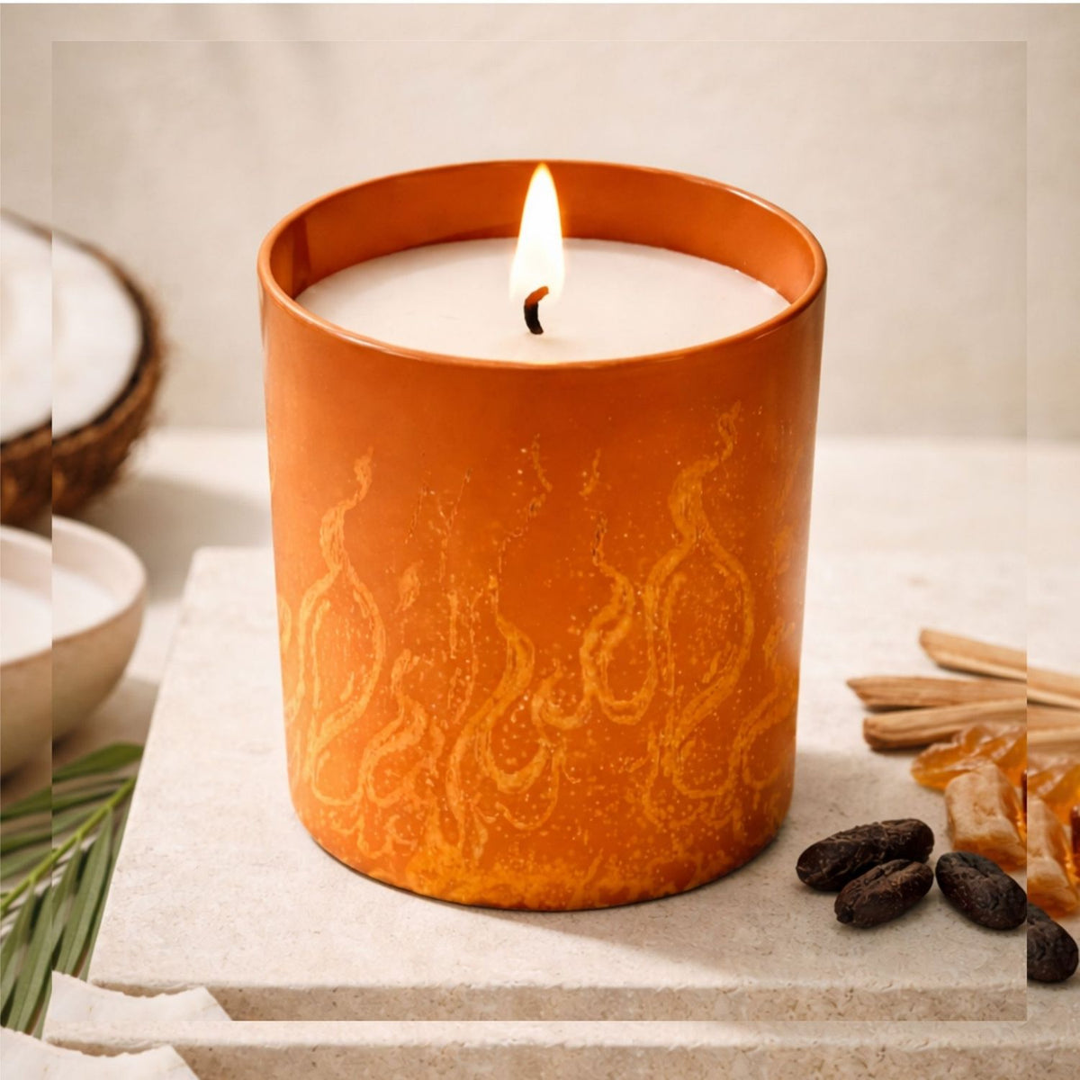 Bonfire Candle: Natural Soy Wax Scented Candle