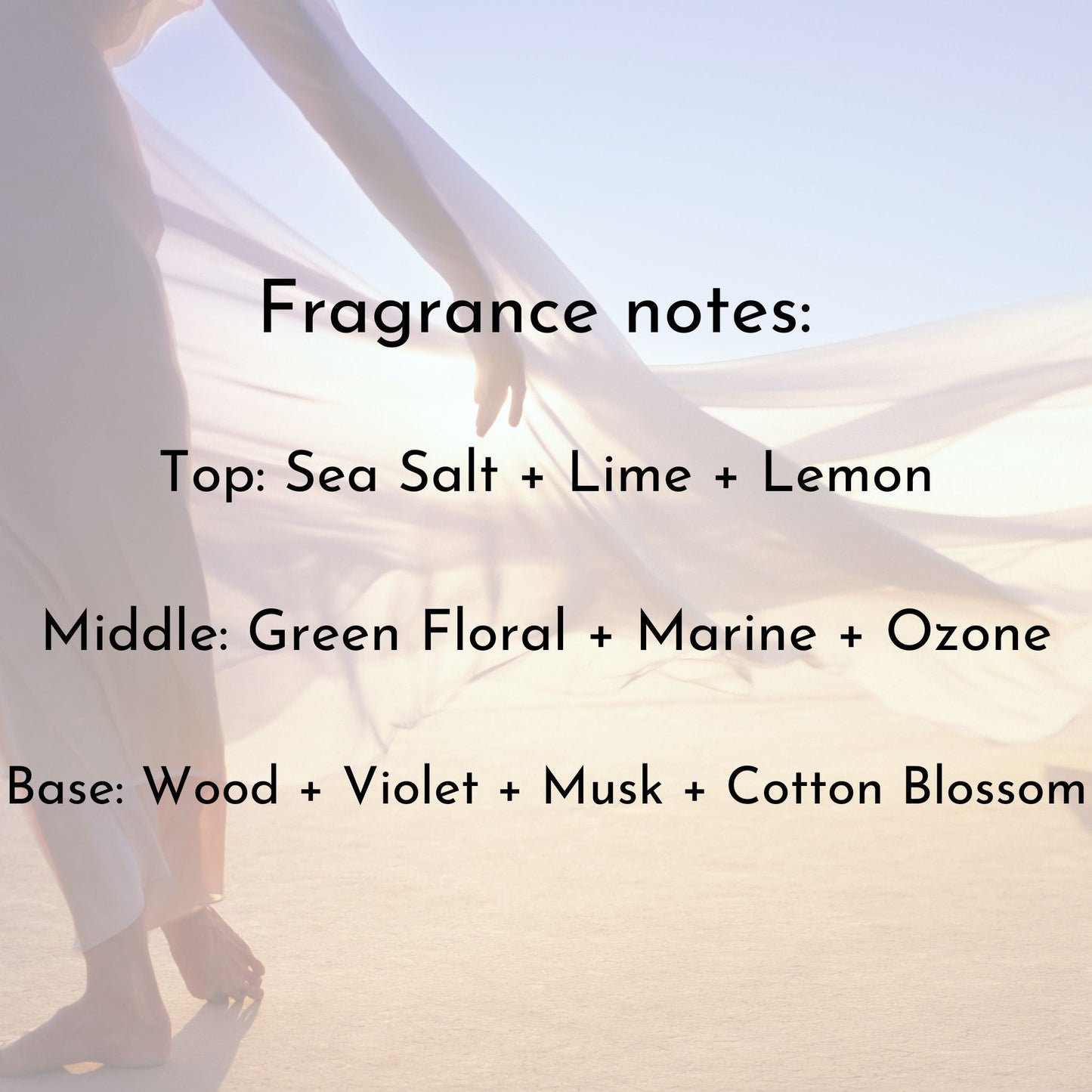 Beach candle fragrances.